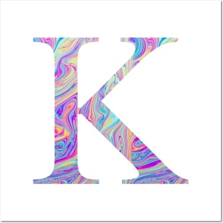 Kappa Sorority Letter Sticker Posters and Art
